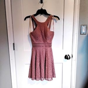 Dusty pink dress